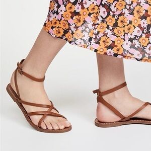 MADEWELL - The Boardwalk Skinny-Strap Sandal